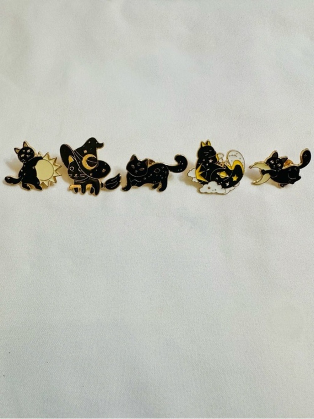 Celestial Cat Pin Bundle